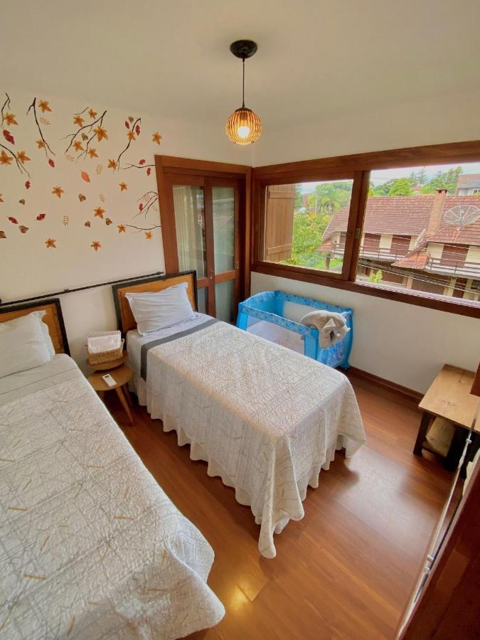 Apartament Estacao Das Hortensias, Seu Aconchego Em Gramado Zewnętrze zdjęcie