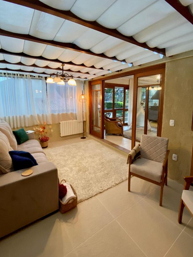 Apartament Estacao Das Hortensias, Seu Aconchego Em Gramado Zewnętrze zdjęcie