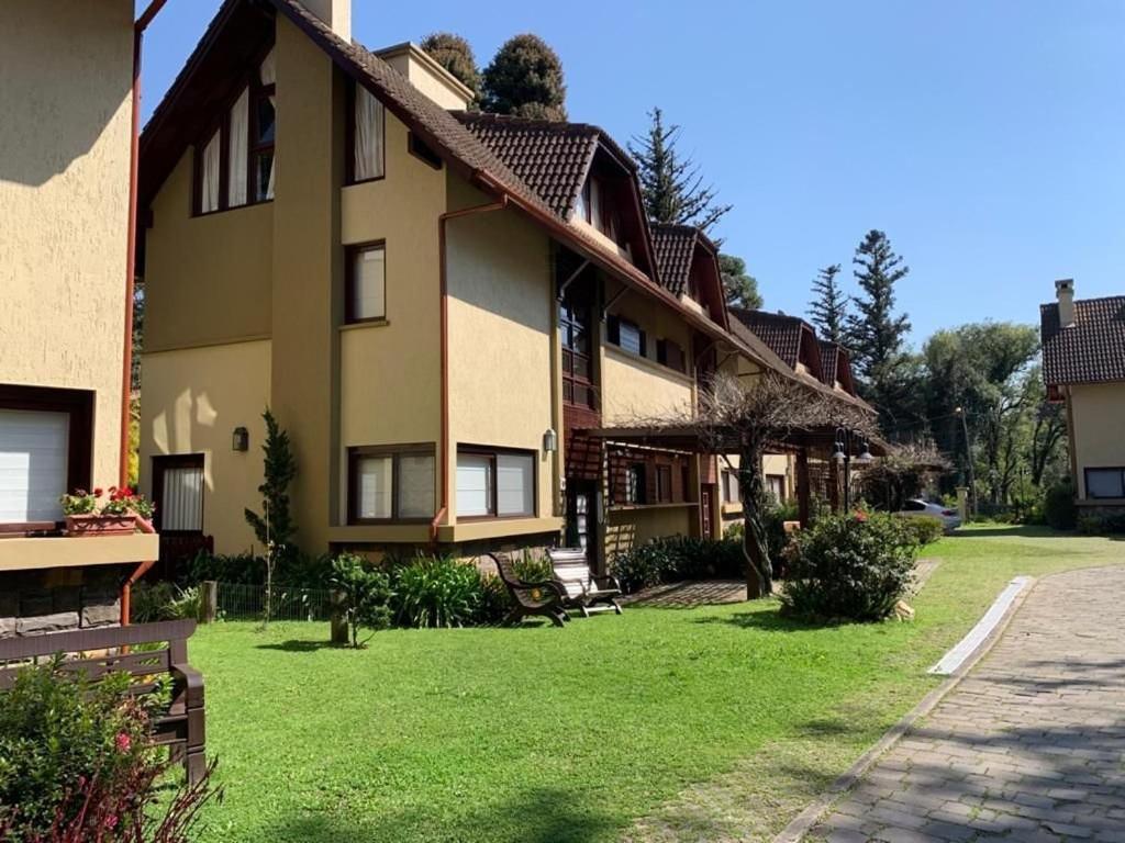 Apartament Estacao Das Hortensias, Seu Aconchego Em Gramado Zewnętrze zdjęcie